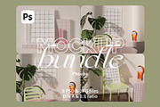 Wall Art Mockup Bundle 21 in 1, a Household Mockup by Bonumo (Thumbnail 13 of 15)