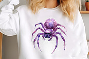 Lavender Halloween Clipart PNG, an Illustration by SinaCreation (Thumbnail 9 of 10)