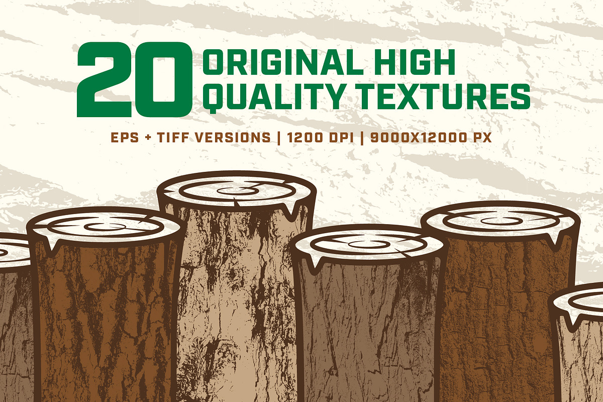 Tree Bark-Organic Wood Textures, a Texture Graphic by Slapshot Design Co (Photo 2 of 8)
