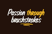 Mooncrack | Brush Font, a Handwritten Font by Lemonthe (Thumbnail 6 of 7)
