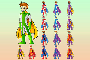 Superhero Mascot