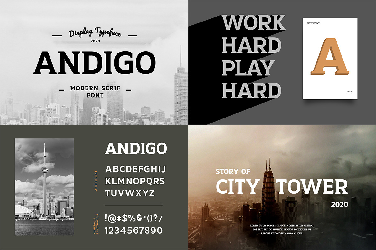 Modern Elegant Font Bundle
