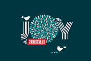 Christmas card with cute birds, a Decorative Illustration by elena_andreeva (Thumbnail 2 of 2)
