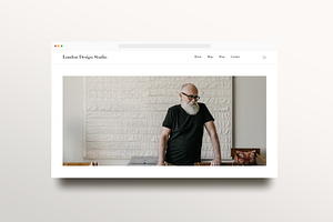 Modern Squarespace Template