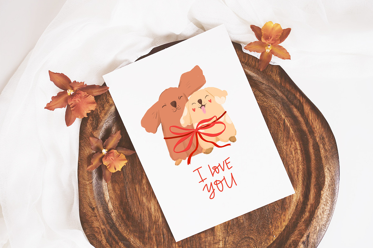 Valentines Day. Hand draw bows, a Decorative Illustration by Lesya Skripak (Photo 3 of 7)