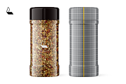 Spice Jar Mockup, a Packaging Mockup by Karma (Thumbnail 5 of 14)