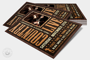 Country Music Flyer Template V5