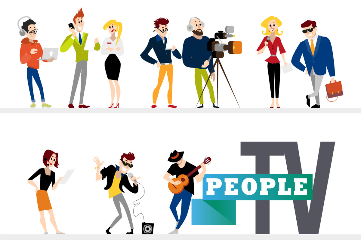 profession characters & avatars, a Person Illustration by Funnystore (Photo 6 of 7)
