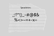 Milk Handwritten Font, a Sans Serif Font by Mehul Munjani (Thumbnail 10 of 14)
