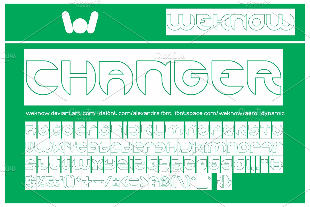 alexandra font preview 4