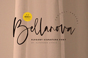 Bellanova - Signature Font, a Handwritten Font by Alpaprana (Thumbnail 1 of 10)
