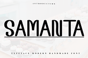 Samanta, a Font by FreshTypeINK (Thumbnail 1 of 7)