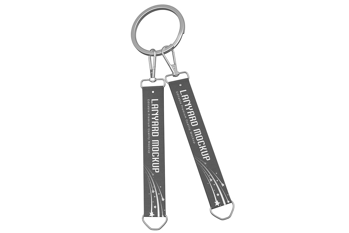 Office ID Badge Lanyard Mockup, a Product Mockup by graphypix (Photo 3 of 4)