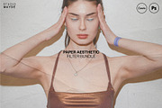 PAPER AESTHETIC | Filter Pack, a Layer Style Add-On by Studio Mayde (Thumbnail 1 of 9)