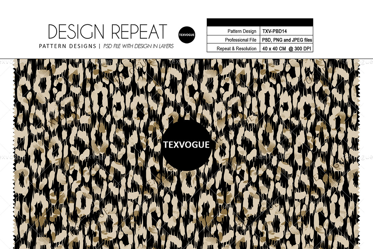 Ethnic Leopard - Seamless Patterns, a Pattern Graphic by texvogue (Photo 2 of 8)