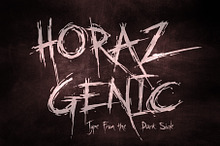 Horaz Genic - Raw Grunge Horror Font