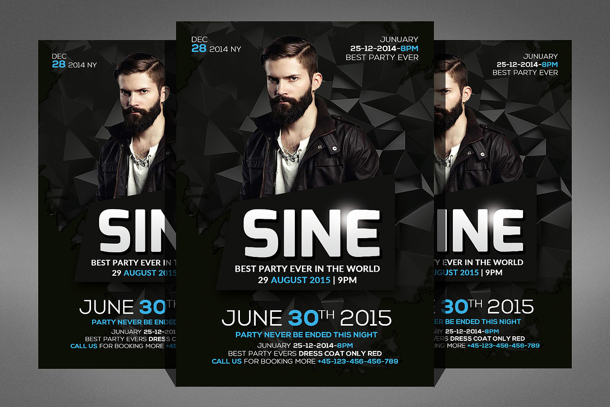 100 Party Flyer Bundle, a Flyer Template by Graphic Templates (Photo 64 of 101)