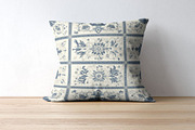 12 Persia's Blue Mosaic Patterns, a Pattern Graphic by Inknfolly (Thumbnail 5 of 7)