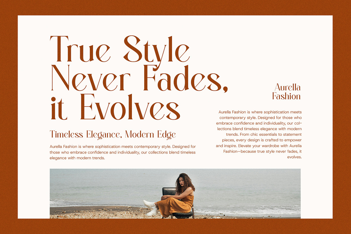 Gafren Elegant Serif Font, a Serif Font by Graphicxell (Photo 4 of 8)