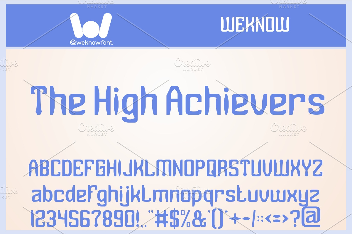 The best  version font, a Font by weknow (Photo 3 of 5)