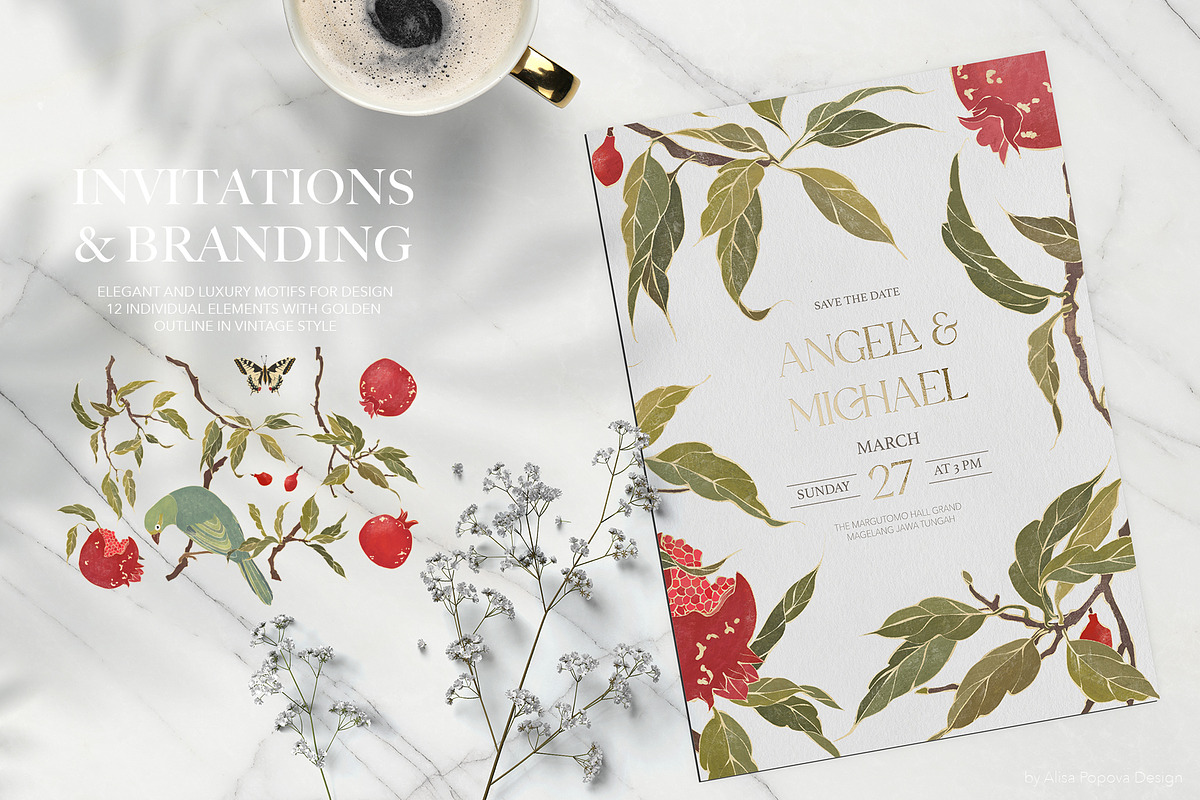 Vintage Garden - Pattern Collection, a Pattern Graphic by Alisa Fimen Design (Photo 4 of 10)
