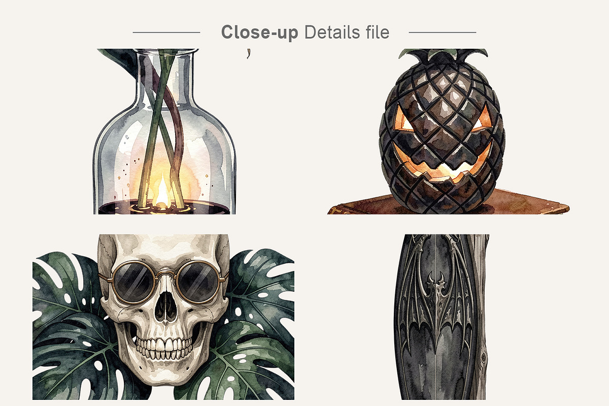 Tropical Goth Sublimation, an Illustration by Artnoy (Photo 4 of 8)