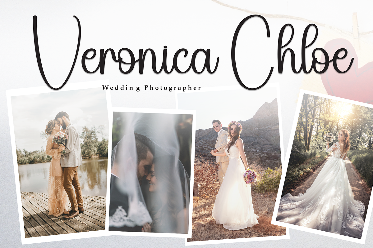 Wedding | Script Font, a Handwritten Font by Scratchones (Photo 4 of 9)