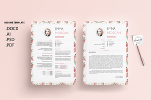 Pack Resume And Card Template / M