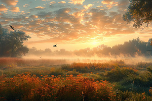 Nature background depicting a realis, a Photo by LOGOCREATIVE