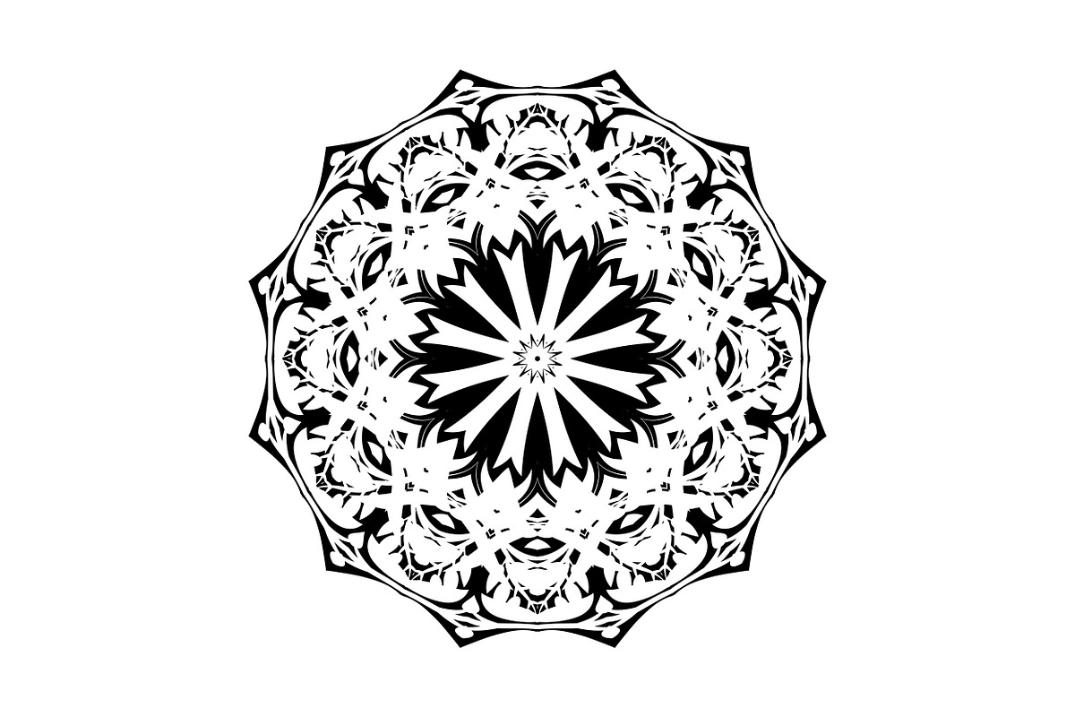 High Quality Mandala Clipart Bundle, a Decorative Illustration by NJ Himel (Photo 3 of 103)