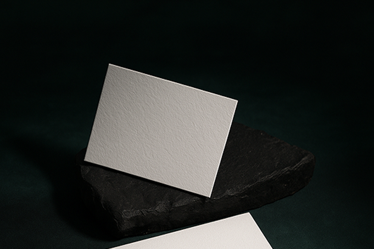Dark Premium Business Card Mockup, an Advertising Mockup by MD.HAMZA.DESIGNS (Photo 2 of 5)