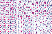 Valentine sketches pattern, an Illustration by DreamPrint404 (Thumbnail 2 of 5)