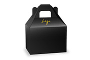 Straight Gable Box Mockup + Template, a Packaging Mockup by Korner (Thumbnail 8 of 12)