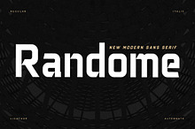 Randome New Modern Serif
