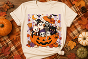 Cute Fall Ghost Halloween Png Bundle, a Seasonal Illustration by Daisy Design (Thumbnail 22 of 23)