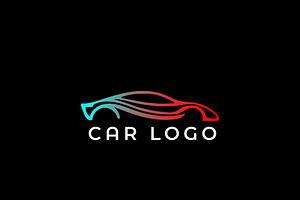 Futuristic Car Logo Template, a Branding & Logo Template by HueNestify
