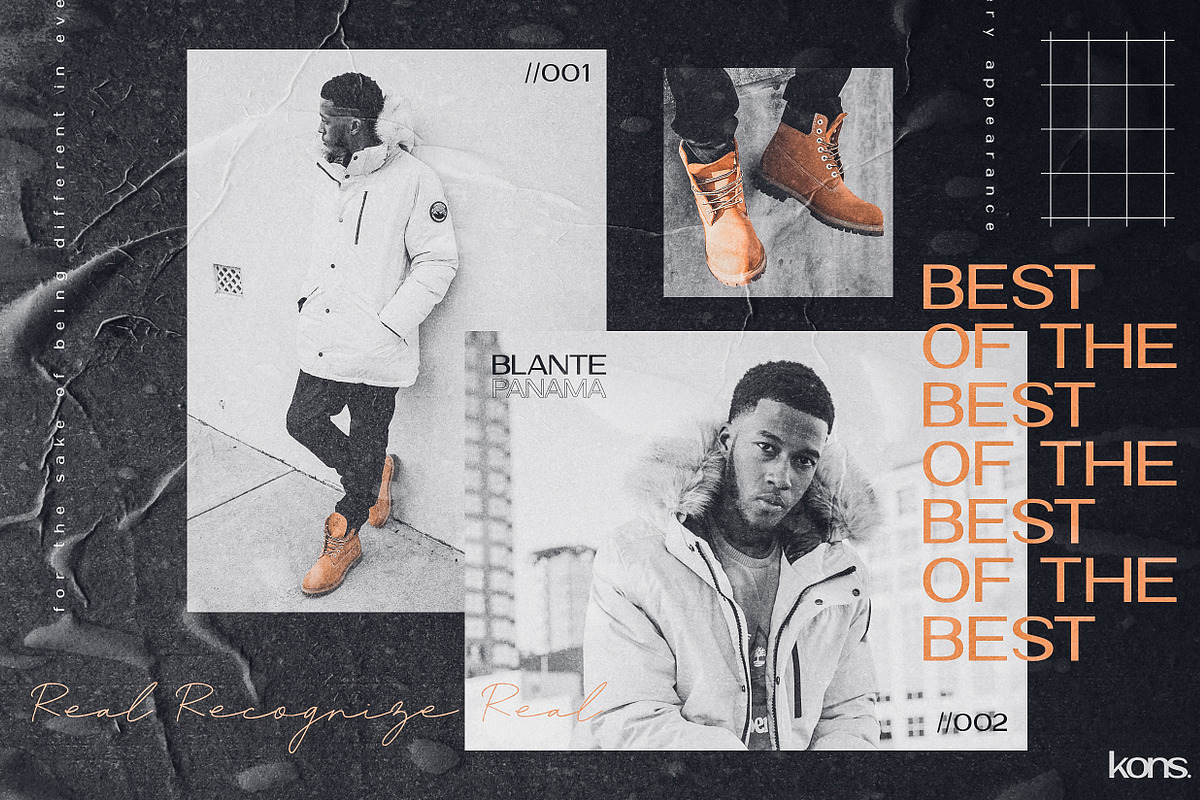 BLANTE PANAMA - Duo Fonts, a Script Font by Konstantine Studio (Photo 9 of 14)