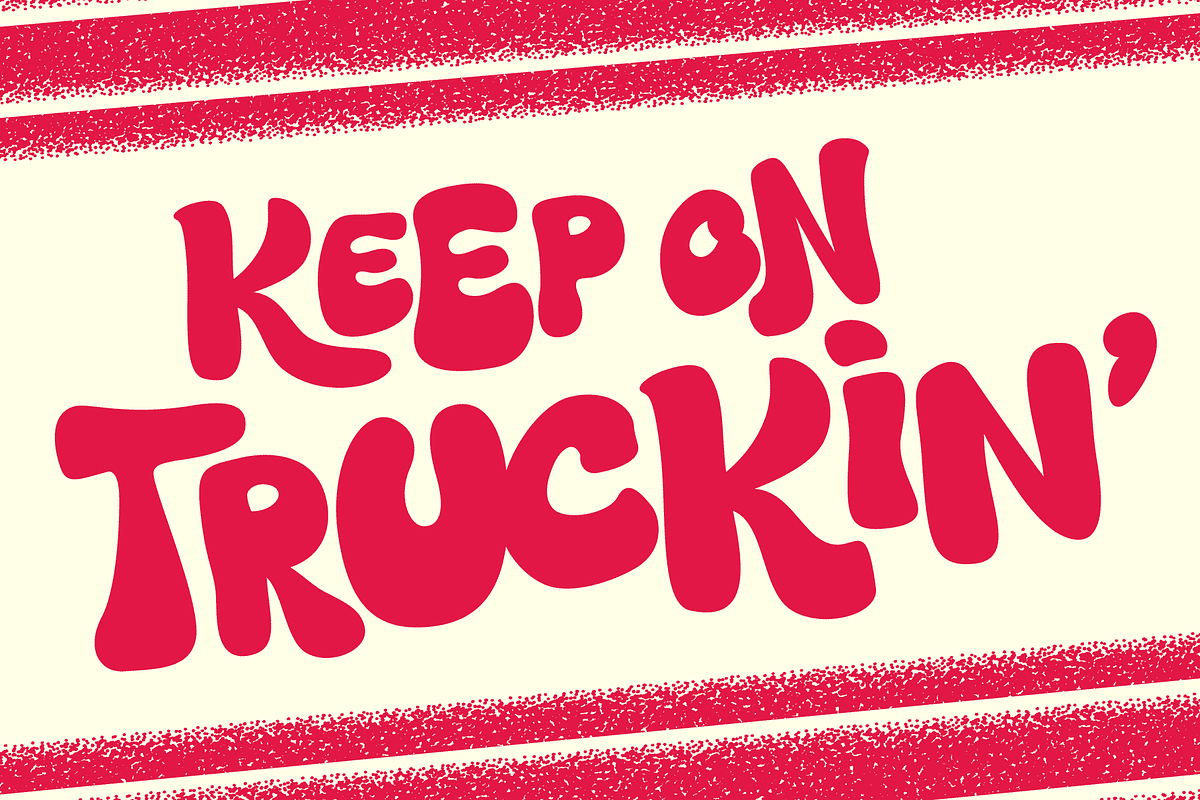 Hells Bells - 1970s Bell Bottom Font, a Sans Serif Font by Wingsart Studio (Photo 14 of 15)