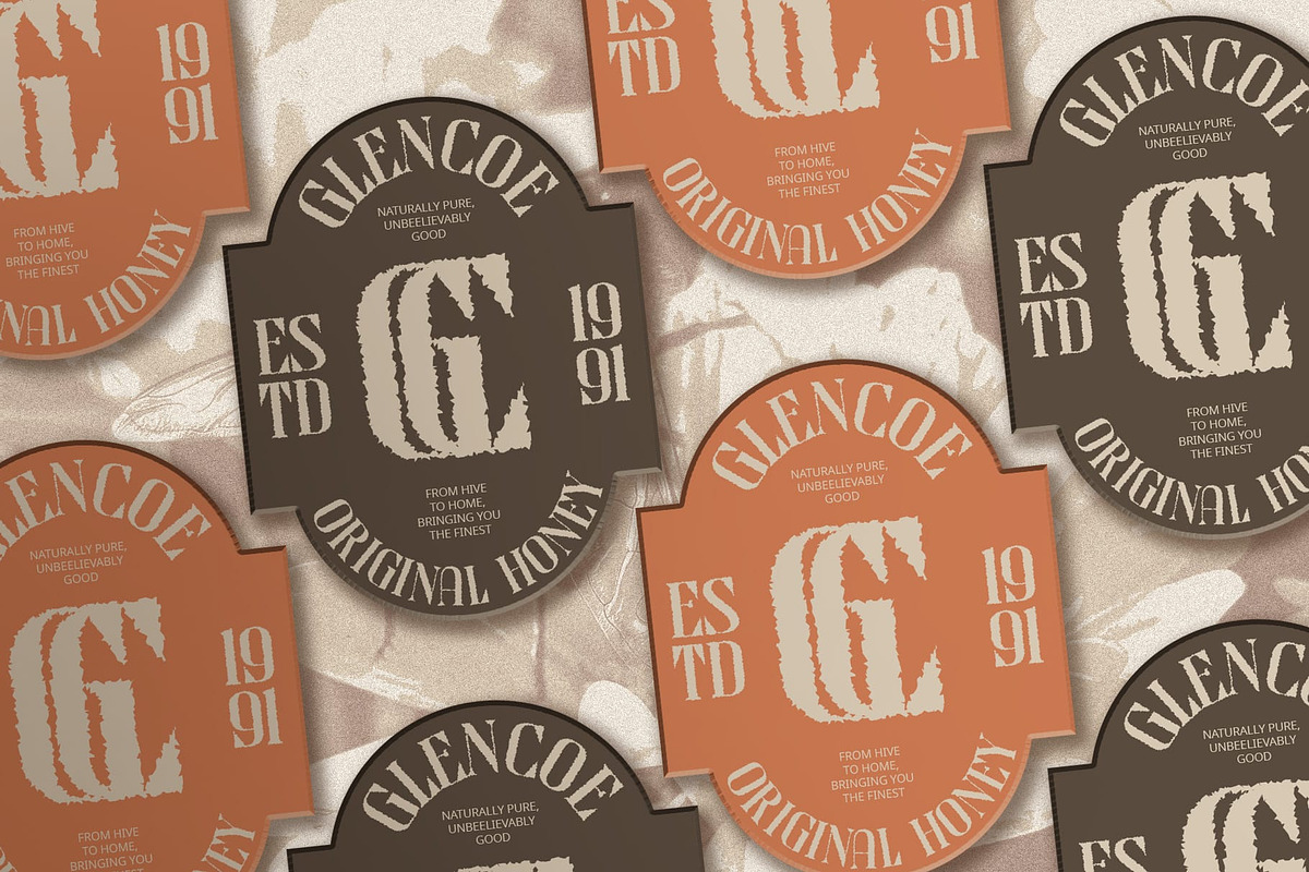 Valtine Rough, a Serif Font by Craft Supply Co. (Photo 5 of 8)