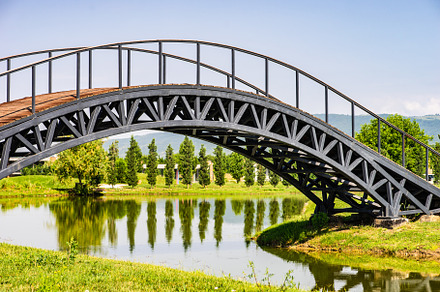 Golf grassland in kakheti, Georgia, an Architecture Photo by Anna Bogush