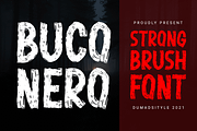 Buco Nero, a Font by Dumadistyle (Thumbnail 1 of 11)