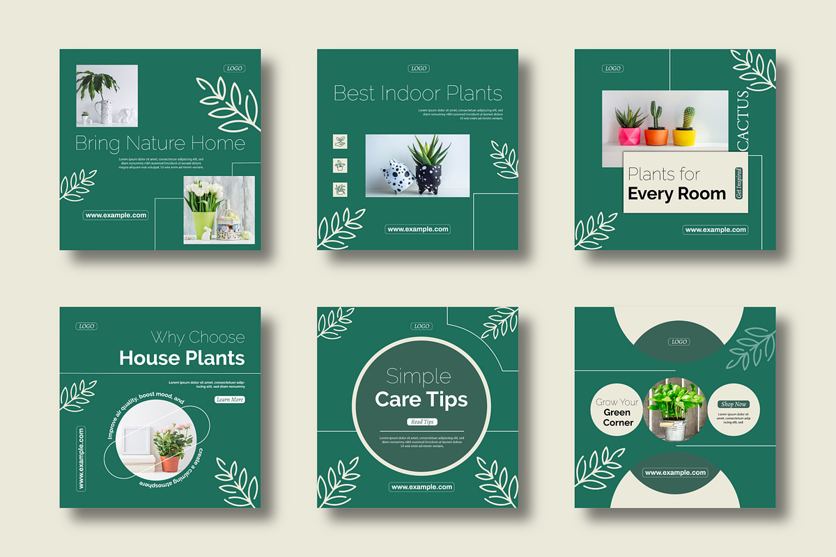 Indoor Gardening House Social Media