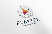 Colorful Play Symbol Logo Template, a Branding & Logo Template by Design_Planet (Thumbnail 3 of 5)