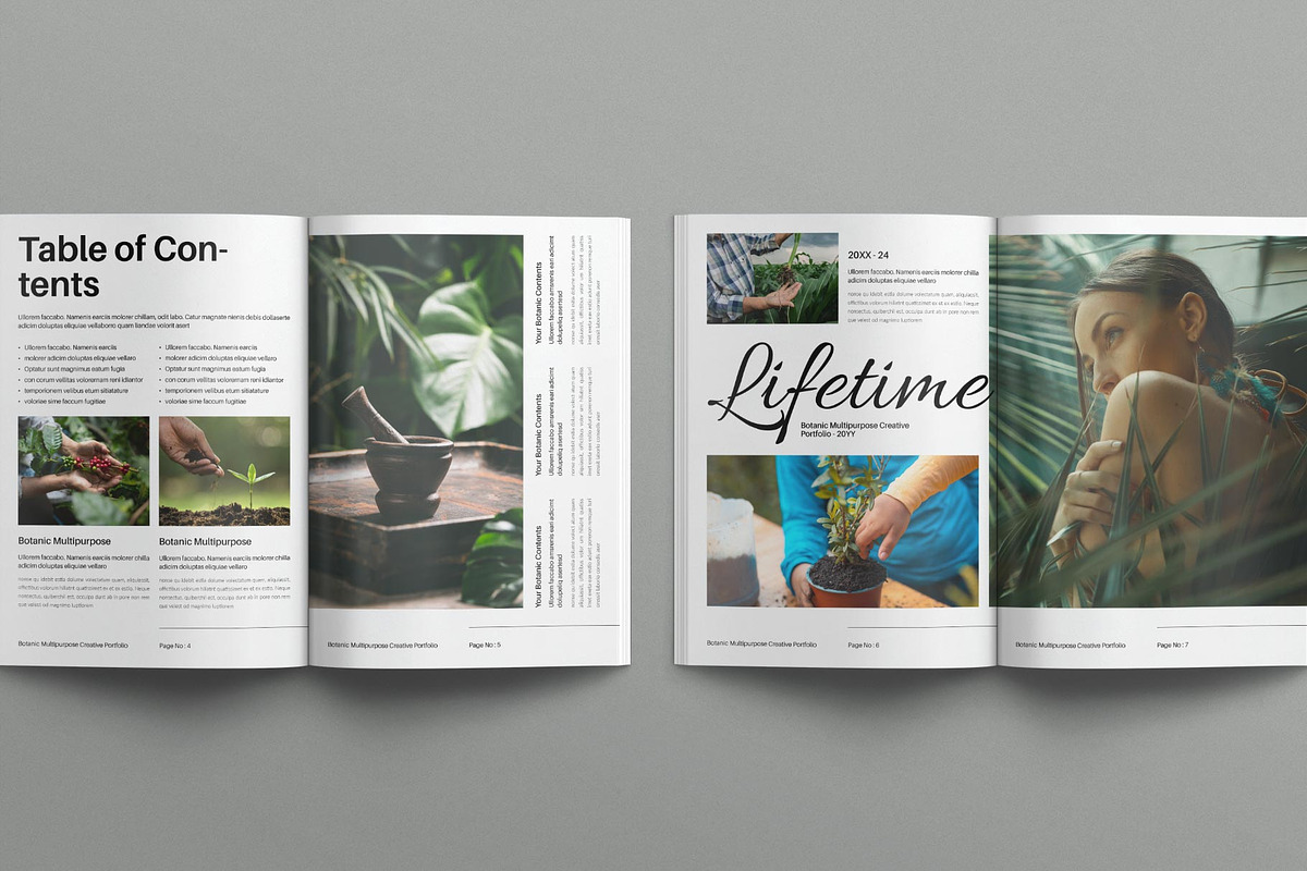 Botanic Multipurpose Portfolio preview 3