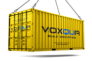 Shipping Container Mockup Template, a Cups & Container Mockup by graphypix (Thumbnail 1 of 4)