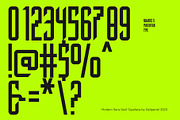 MILENAS - Modern Sans Serif, a Sans Serif Font by delipensil (Thumbnail 6 of 8)