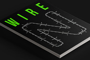 Barbed Wire Font, a Font by Handmadefont (Thumbnail 3 of 9)