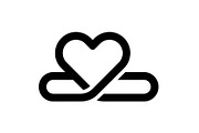 50 Love Bond Heart Icons Vector Bund, an Illustration by Designs_River (Thumbnail 22 of 46)