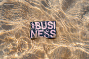 Business Card on the Beach Mockup, an Advertising Mockup by creatsy5 (Thumbnail 3 of 6)