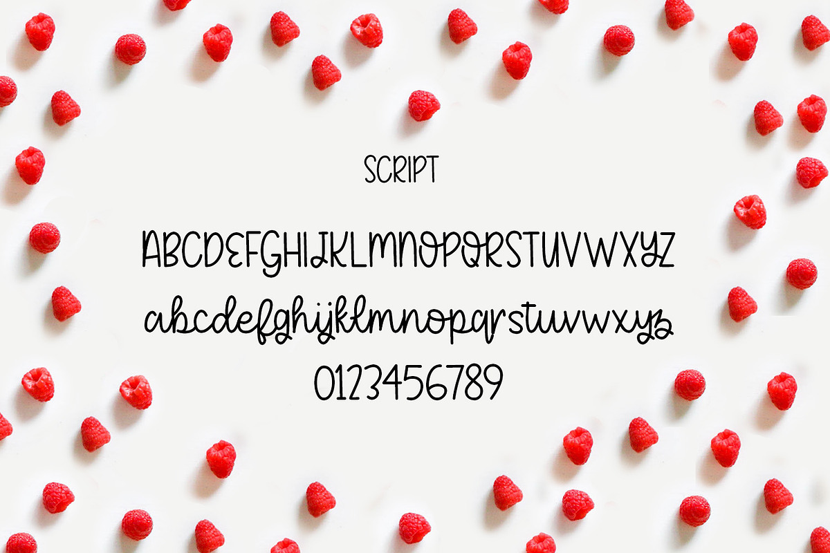Fruity Patootie Font Duo preview 3